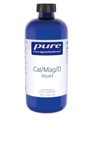 cal mag d|Pure Encapsulations Cal/Mag/D Liquid 